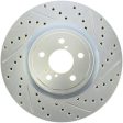 StopTech 05-14 Subaru Legacy Select Sport Drilled & Slotted Rotor - Left Online Hot Sale