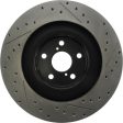 StopTech 13-18 Lexus GS350 Slotted & Drilled Front Right Rotor Online now