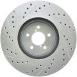 StopTech 05-14 Subaru Legacy Select Sport Drilled & Slotted Rotor - Left Online Hot Sale