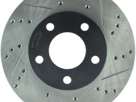 StopTech 94-04 Ford Mustang (exc Cobra & Bullitt) Front Left Slotted & Drilled Rotor Supply