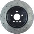 StopTech 12-16 BMW 335i Slotted & Drilled Rear Right Rotor Hot on Sale