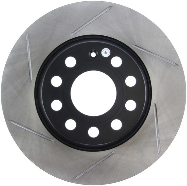 StopTech Power Slot 06-10 Audi A3   09 VW CC (Passat CC)   06-09 GTI Mk V Right Rear Slotted Rotor Cheap