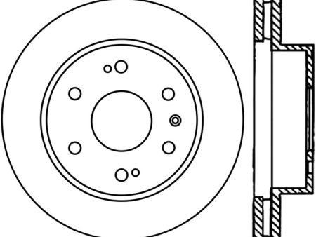 StopTech Power Slot 07-09 Cadillac Escalade   05-09 Chevy Silverado Front Right Slotted CRYO Rotor Online Hot Sale