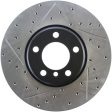 StopTech BMW 12-15 335i   2014 428i   2015 235i 228i Front Right Slotted & Drilled Sport Brake Rotor Supply