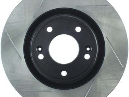 StopTech Power Slot 10 Hyundai Genesis Coupe Non-Track Front Right Slotted Rotor Online now