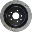 StopTech Infiniti G37   Nissan 370Z SportStop Slotted & Drilled Rear Right Rotor Discount