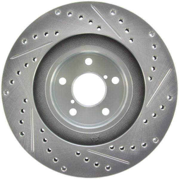 StopTech Select Sport 03-08 Subaru Forester Sport Slotted and Drilled Right Front Rotor Supply