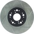 StopTech Power Slot 93-05 Lexus GS Series   00-05 IS300   93-94 LS Series Front Left Slotted Rotor Online Hot Sale