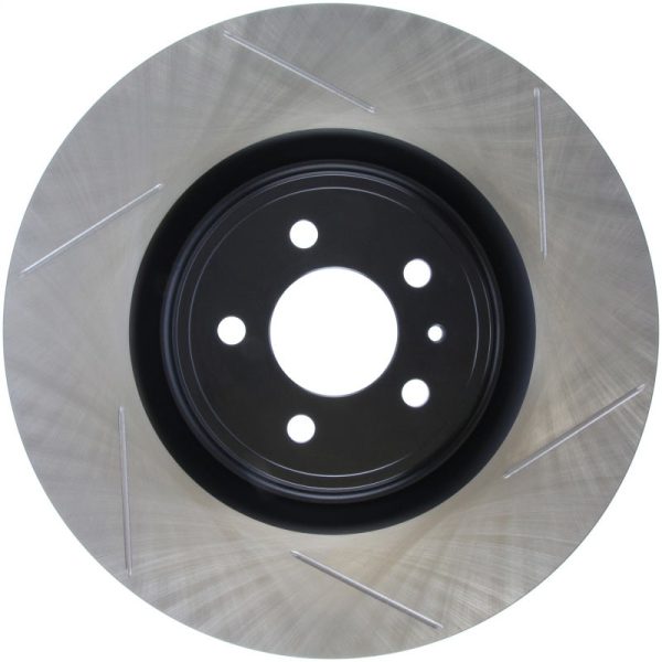 StopTech Premium High Carbon 13-14 Ford Mustang Shelby GT500 Left Front Disc Slotted Brake Rotor Cheap