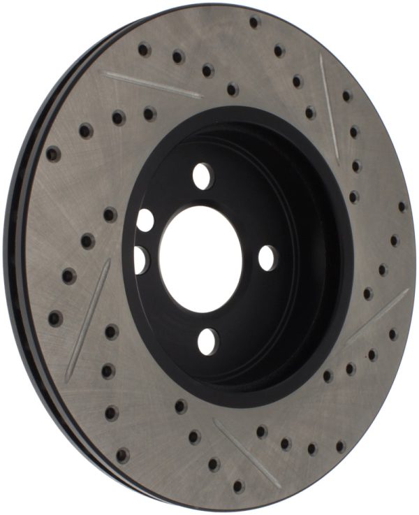 StopTech Slotted & Drilled Sport Brake Rotor 07-13 Mini Cooper Discount