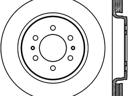 StopTech 10-16 Ford F-150 Slotted & Drilled Front Left Sport Brake Cryo Rotor Discount