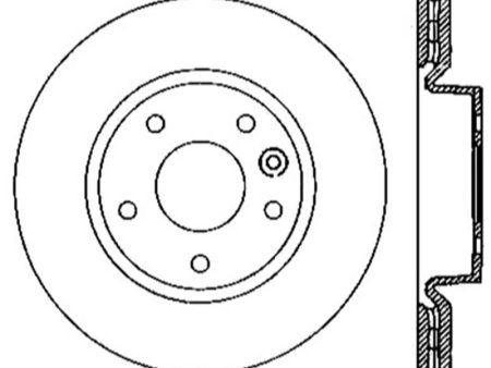 StopTech SportStop 14-17 Land Rover Range Rover Slotted & Drilled Front Left Cryo Rotor Online Hot Sale