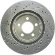 StopTech Select Sport 06-17 Dodge Charrger 14-17 Chrysler 300 Slotted & Drilled Front Left Rotor Supply