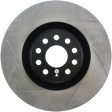 StopTech Power Slot 09 VW CC (Passat CC)   06-09 Passat Front Right Slotted Rotor Cheap