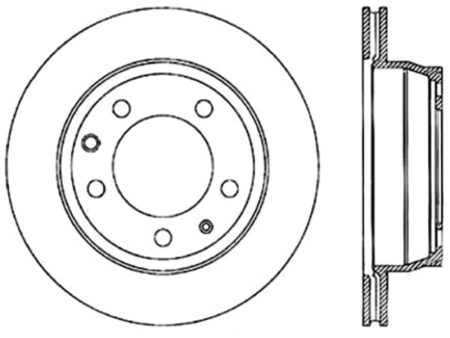 StopTech Power Slot 07-10 Audi Q7   03-10 Porsche Cayenne Cryo Right Rear Slotted Rotor Online now