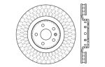 StopTech Drilled & Slotted Right Sport Brake Rotor for 2009 Cadillac CTS-V Discount