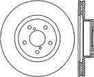 StopTech 05-17 Subaru Impreza WRX STi SportStop Cryo Slotted & Drilled Front Right Rotor Sale