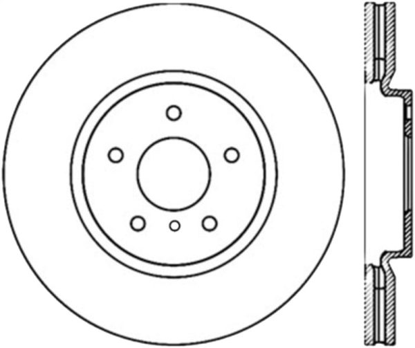 StopTech Power Slot 09 Nissan 370z   08-09 Infiniti G37 Slotted Front Right CRYO Rotor Cheap