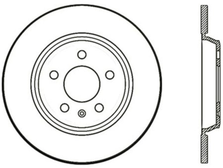 StopTech Power Slot 09-10 Audi A4 A4 Quattro   08-10 A5   10 S4 Rear Left Drilled Rotor Sale