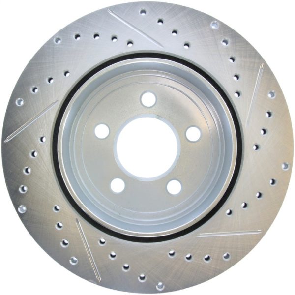 StopTech Select Sport 2011-2012 Dodge Challenger RT Drilled and Slotted Rear Right Brake Rotor Online