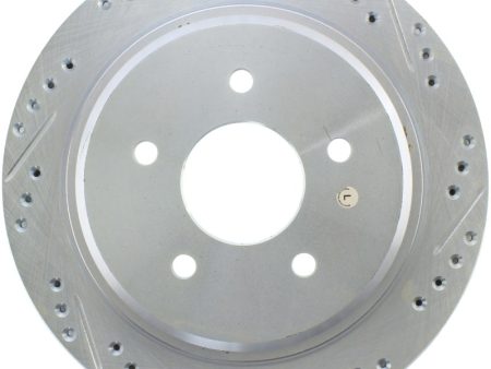 StopTech Select Sport Drilled & Slotted Rotor - Front Right Hot on Sale