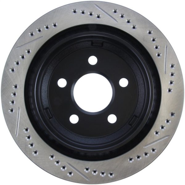 StopTech 98-02 Chevrolet Camaro   Pontiac Firebird Trans Am Slotted & Drilled Rear Right Rotor For Discount