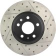 StopTech Power Slot 09-10 Audi A4 A4 Quattro   08-10 A5   10 S4 Front Left Drilled & Slotted Rotor Supply