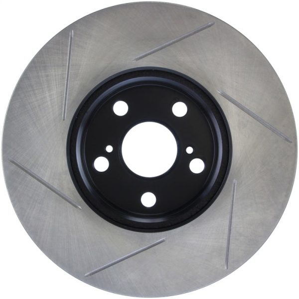 StopTech Power Slot 08-09 Scion xD   09 Pontiac Vibe Slotted Left Front Rotor For Sale