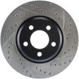 StopTech 05-13 Chrysler300 300C   09-12 Dodge Challenger Front Left Drilled & Slotted Rotor Sale