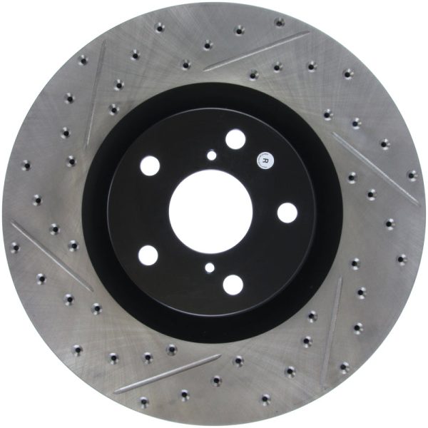 StopTech 14 Lexus IS Slotted & Drilled Front Righ Rotor Supply