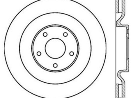 StopTech Power Slot 06-10 Corvette (Z06)   10 Corvette Grand Sport Front Right Slotted CRYO Rotor Online