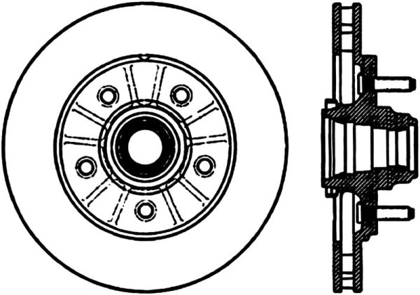 StopTech Power Slot 12 99-11 04 Ford F150 2WD Front Right Slotted CRYO Rotor Discount