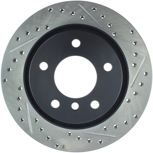 StopTech Power Slot 00 BMW 323   01-07 325   99-00 328 Series Rear Left Drilled & Slotted Rotor Discount