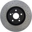 StopTech 14 Lexus IS Slotted & Drilled Front Righ Rotor Supply