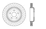 StopTech 12-15 Jeep Cherokee SRT8 Sport Slotted & Drilled Rear Driver Side Brake Rotor For Discount