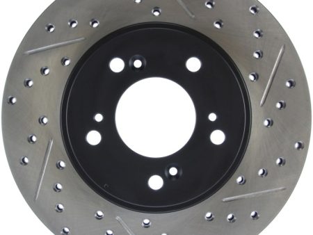 StopTech 97-01 Acura Integra Type R   97-01 Honda CR-V Slotted & Drilled Left Front Rotor Supply