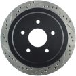 StopTech 97-10 Chevy Corvette Slotted & Drilled Rear Right Rotor Online