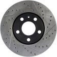 StopTech 96-7 04 Audi A4   95-01 A6   7 98-05 VW Passat Left Front Slotted and Drilled Rotor Online Sale