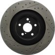 StopTech 13-18 Lexus GS350 Slotted & Drilled Front Left Rotor Online