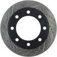 StopTech 00-05 Ford Excursion 4WD   99-04 F250 F350 Pickup Front Slotted & Drilled Right Rotor Cheap