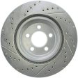 StopTech Select Sport 10-14 Dodge Challenger Drilled and Slotted Front Left Brake Rotor Supply