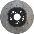 StopTech 95-00 Lexus LS 400 Right Front Slotted & Drilled Rotor Sale