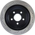 StopTech 98-02 Chevrolet Camaro   Pontiac Firebird Trans Am Slotted & Drilled Rear Left Rotor Online Hot Sale