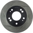 StopTech Power Slot 4 89-00 Mitsubishi Eclipse GST   2 98-01 Galant 4 cyl Slotted Right Front Rotor Online Sale