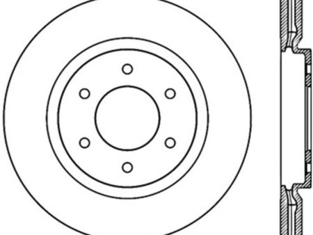 StopTech Power Slot 08-09 Infiniti QX4 QX56   07-09 Nissan Armada Right Front Slotted Cryo Rotor Cheap