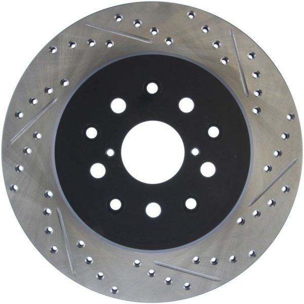 StopTech 5 93-98 Toyota Supra Left Rear Slotted & Drilled Rotor Cheap