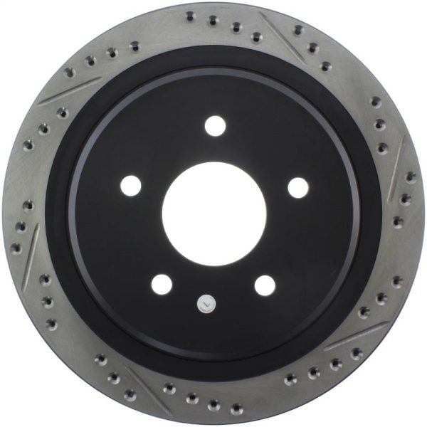 StopTech 97-10 Chevy Corvette Slotted & Drilled Rear Left Rotor Supply