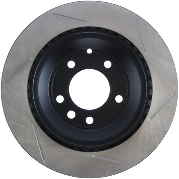 StopTech Power Slot 07-10 Audi Q7   03-10 Porsche Cayenne Right Rear Slotted Rotor Hot on Sale