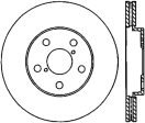 StopTech Power Slot 14-16 Lexus IS300 IS350 Front Left Slotted Cryo Rotor - Canada Spec Fashion