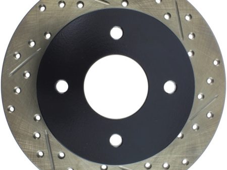 StopTech Nissan 81 280ZX SportStop Slotted & Drilled Left Rear Rotor Online now